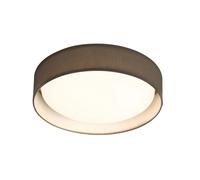 50cm Flush LED Ceiling Light with Shade Grey