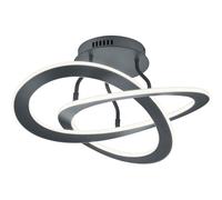 Ceiling Light Grey Oakland LED Anthracite Trio 621710142