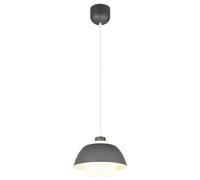 Ceiling Light Grey Tilos Pendant Anthracite 300mm Trio R36501942