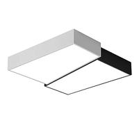 Ceiling Light Iron Acrylic Ceiling Lamp Modern Semicircle Minimalist Light Fixture Round/Square LED Flush Mount Lights for Office Kitchen Living Room Hallway