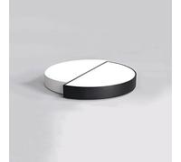 Ceiling Light Iron Acrylic Ceiling Lamp Modern Semicircle Minimalist Light Fixture Round/Square LED Flush Mount Lights for Office Kitchen Living Room Hallway
