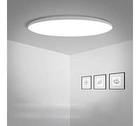 Ceiling Light LED Panel Light Quick Instatllation Ultra Slim 3cm Ceiling Downlight Daylight White 6000 K Round Flush Mount Ceiling Lamp, Lighting For Bathroom, Kitchen Island, Living Room Hallwa