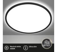 Ceiling Light LED Panel Slim 18W Backlight Effect Living Room Neutral White 42cm