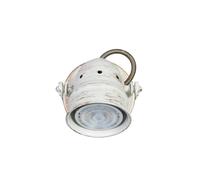 Ceiling Light 'Leonor' dimmable (Vintage, Antique) in White Made of Metal for e.g. Living Room & Dining Room (1 Light Source, GU10) from Lindby | floodlight, Spotlight
