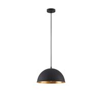 Ceiling Light 'Leya' dimmable (Modern) in Black Made of Metal for e.g. Living Room & Dining Room (1 Light Source, E27) from Lindby | Pendant Lighting, lamp, Hanging lamp, lamp, Ceiling lamp, Hanging