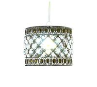 Ceiling Light Shade Moda Chandelier Droplet Acrylic Light Shade Crystal Pendant Bead Lamp Shade for Home Office Bedroom Kitchen Hallway Balcony (Moda Clear)