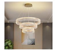 Ceiling Light, Modern Ceiling Chandeliers for Dining Room Hanging Light Fixture Pendant Lamps for Living Indoor Lighting(RC Remote dimming,A 40 60 80 100cm)
