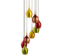 Ceiling Light Multi-Coloured Vibrant 8 Searchlight 6468-8
