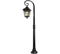 Ceiling Light, Outdoor Lamp Post Light Birdcage Garden Path Landscape Lights Die-Cast Apole + Thick Glass Lampshade Waterproof Pathway Lights for Garden Lawn Yard Street Front Or(E)