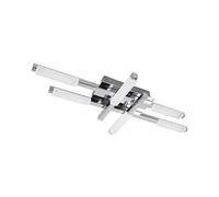 Ceiling Light 'Patrik' (Modern) in Silver Made of Metal for e.g. Bathroom (6 Light Sources,) from Lindby | Ceiling lamp, lamp