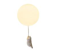 ceiling light pendant White Resin Bear Minimalist Single Head Globe 1- Fixture Hanging Fixture Bedroom Room Art Deco Gift