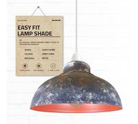 Ceiling Light Shade,11.41'' Metal Lampshades for Ceiling Lights, Modern Easy Fit Pendant Lamp Shades for Replacement Lamps, Living Room, Bedroom, Kitchen, Hallway, Home Décor (Army Cama)