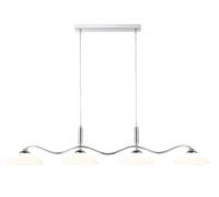 Ceiling Light Silver Alexis 4 Bar Chrome Searchlight 6184-4CC