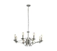 Ceiling Light Silver Ascot 8 Polished Chrome Searchlight 41312-8CC