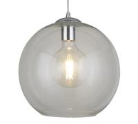 Ceiling Light Silver Balls Chrome Clear Glass 300mm Searchlight 1632CL