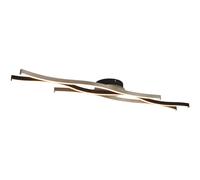 Ceiling Light Silver Blaze LED Brushed Aluminium Trio 641210305