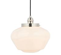 Ceiling Light Silver Camberley Bright Nickel Opal Endon 96174