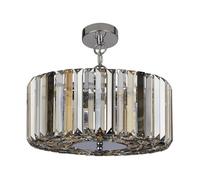 Ceiling Light Silver Chapeau 3 Chrome Searchlight 82101-3CC