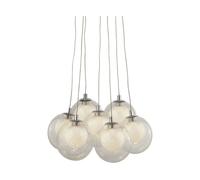 Ceiling Light Silver Cluster LED Chrome Searchlight 6867-7CC