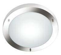 Ceiling Light Silver Condus IP44 Matt Nickel 318mm Trio 6801011-07