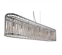 Ceiling Light Silver Elise 8 Chrome Searchlight 9448-8CC