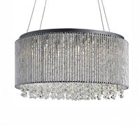 Searchlight 4048-8CC Elise II 8 Light, pendant, chrome