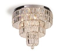 Ceiling Light Silver Empire 6 IP44 Chrome Searchlight 61321-6CC