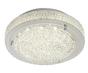 Ceiling Light Silver Florida LED 30cm Chrome Searchlight 2713CC
