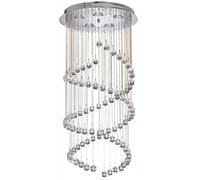 Ceiling Light Silver Hallway 5 Chrome Double Helix Searchlight 8843CC