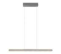 Ceiling Light Silver Helios LED Bar Brushed Aluminium 28w Trio 343310105