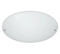 Ceiling Light Silver Lana Opal White Glass Trio 6196011-01