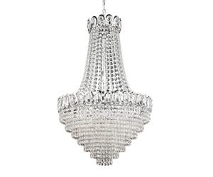 Ceiling Light Silver Louis Philipe 6 Chrome Searchlight 1611-6CC