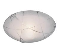 Ceiling Light Silver Sandrina Chrome Glass Trio 601200100