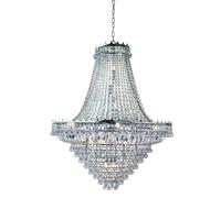 Searchlight Lighting Versailles 19 Light Chandelier Chrome Finish, E14
