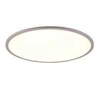Ceiling Light Silver Yuma LED Titanium 600mm 3000-6500K RGB Back Remote Trio