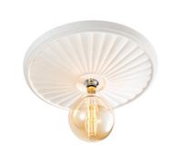 Ceiling Light White Lucena Batten Holder 55cm Plaster InLight INL-37218