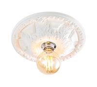 Luminosa Lighting Luminosa Motril Medium Semi Flush Ceiling Light White