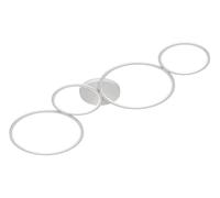 Trio 622610431 Rondo LED Light, 4 rings, matt white