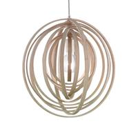 Ceiling Light Wood Boolan Natural Trio 305900130