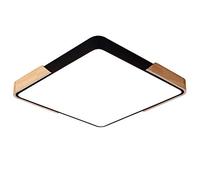 Ceiling Lighting Fixtures Acrylic Minimalist Wood Lamp Flush Mount 3 Color Dimmable Fixture Japanese Style Over Living Room for Bedroom Laundry Hal