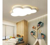 Ceiling Lights for Bedroom Cloud Shape LED 27 Inch Modern Recessed Dimmable Light White 42W Close to Ceiling Lighting Flush Mount Living Room Bedroom