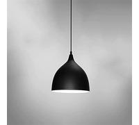 ceiling Lights White Metal Pendant Chandelier American Aluminum Shade Adjustable 1- Light Country Single Head Restaurant fot Living Room Corridor Ceiling Lamp Compatible with Barn Farm