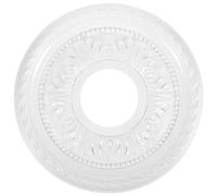 Ceiling Medallion Decorative Laundry Room Accessories Decorative PU French Round Ring for Light Fixtures Ceiling Fans Chandeliers
