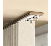 Ceiling Mount ain TrackSliding Single Track for Room Divi Aluminium Blackout ain Rail Quiet6.5m (21.3ft) Brown h