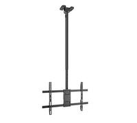 Ceiling Mount - Bracket for 43" to 86" TVs, Tilt Adjustment, Easy Installation, Made of Heavy Duty Steel, High Load Capacity.