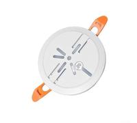 Ceiling Mount Bracket for Cameras to Fit Existing Tube Light Holes with Height Adjustment Capability and Dual Mounting Method Support (D)