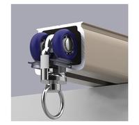 Ceiling Mount Curtain Track - Heavy Duty Straight Rail for Drapes, Extra Long Room Divider for Home and Commercial Use