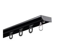 Ceiling Mount Curtain Track - Ultra Thin Single Track for Privacy in Open Spaces, 5 to 30 Feet Long