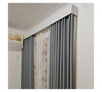 Ceiling Mount Curtain Valance Box Only, 4in Height Curtain Pelmet Panel Box for Track Decorative, 3 5 15 25 30 Ft Cornice Boards Without Rail