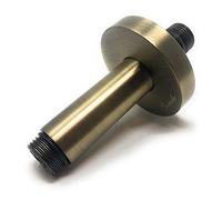 Ceiling Mount Shower Arm and Escutcheon with 1/2-Inch NPT Thread (3", Antique Brass)
